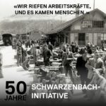 Wir riefen Arbeitskräfte und es kamen Menschen.